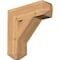 Ekena Millwork Traditional Craftsman Smooth Bracket, Western Red Cedar, 5 1/2"W x 20"D x 20"H BKT06X20X20TRA04SWR - alternate 1